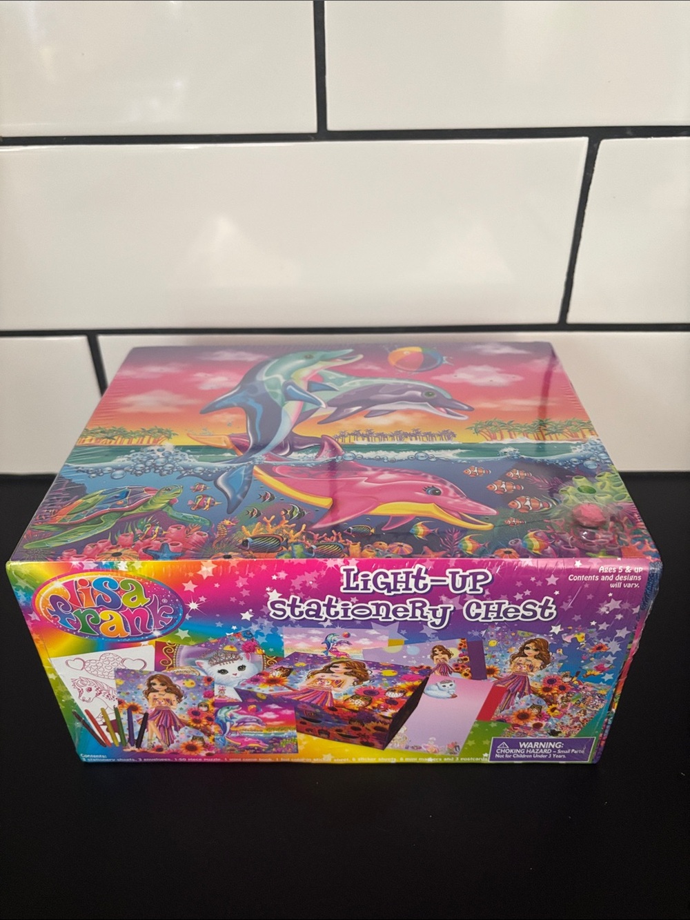Lisa Frank Light-Up Stationery Chest